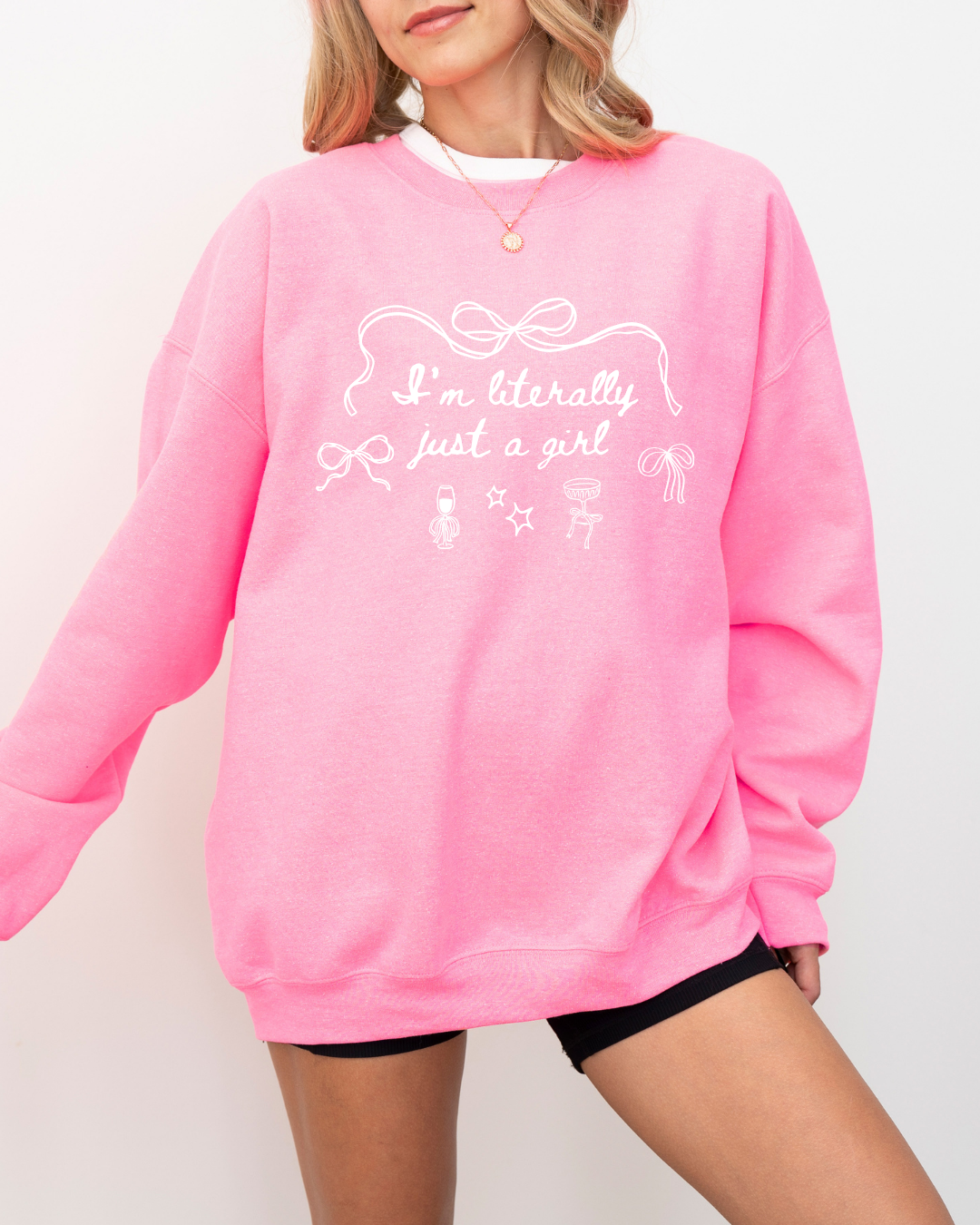 Just A Girl Crewneck