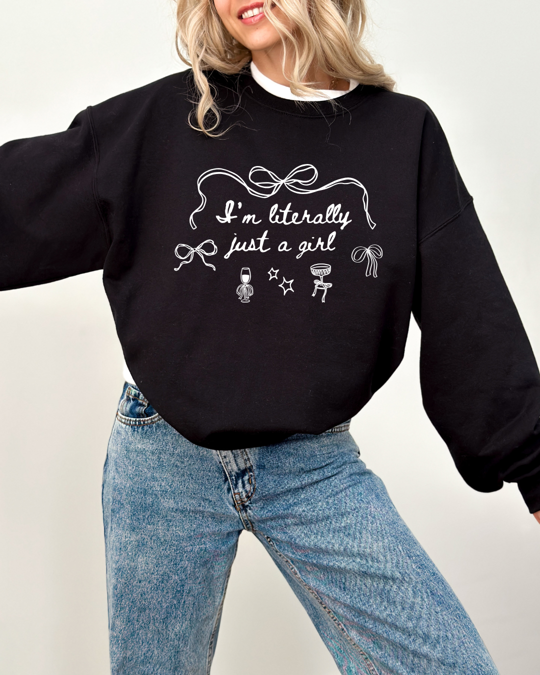 Just A Girl Crewneck