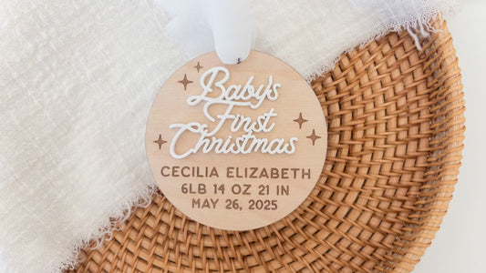 First Christmas Ornament