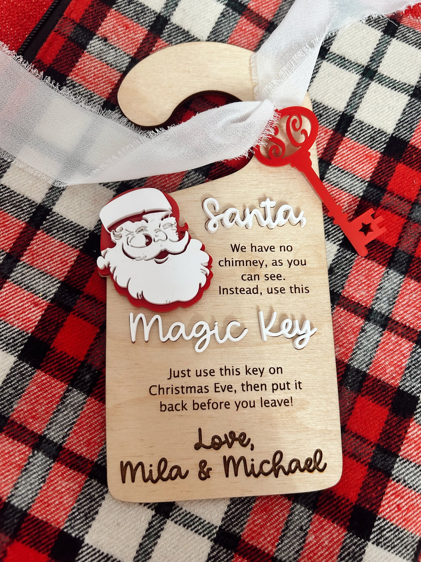 Santa Key Door Hanger
