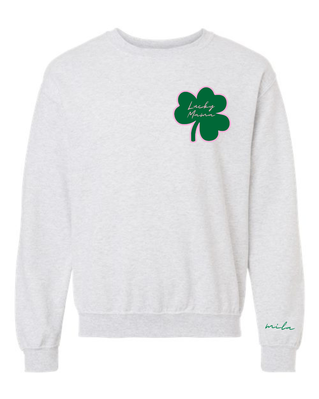 PERSONALIZED: Shamrock Mama Crewneck