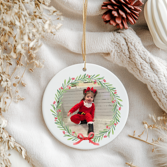 Festive Photo Ornament