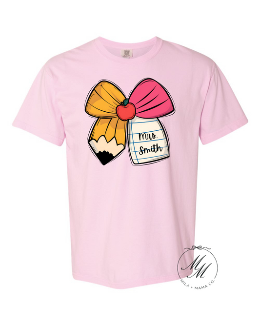 Pencil Coquette Tee