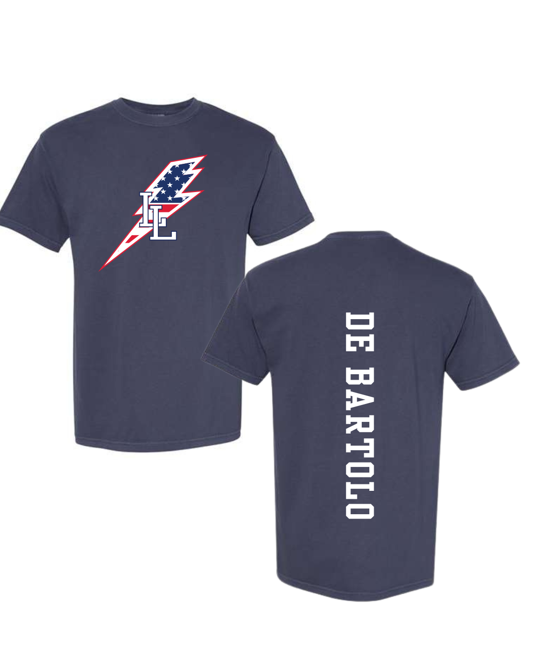 LOMBARD LIGHTNING women's adult tee #2