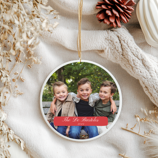 Photo Ornament