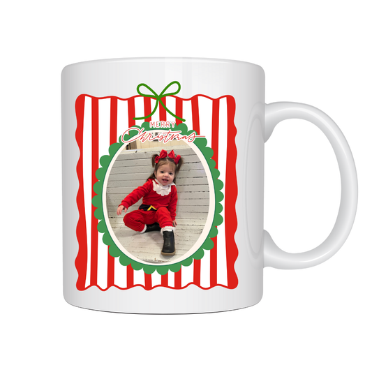Coquette Holiday Photo Mug