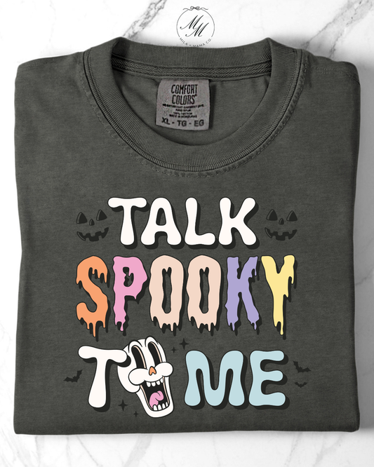 Talk Spooky To Me Crewneck