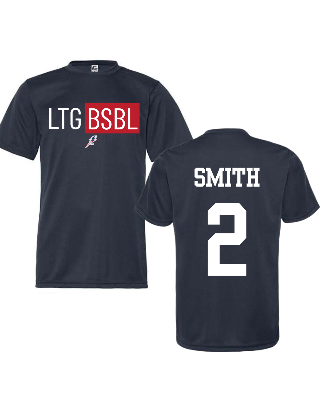 LOMBARD LIGHTNING PERFORMANCE BSBL TEE (YOUTH)