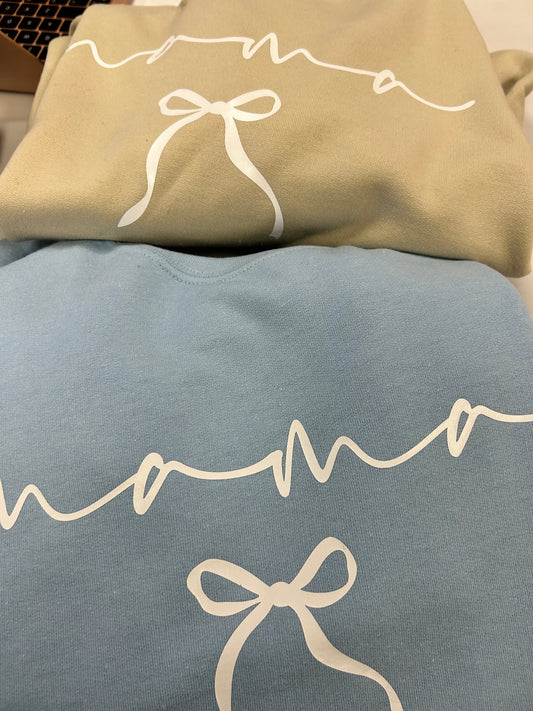 Mama Bow Crewneck
