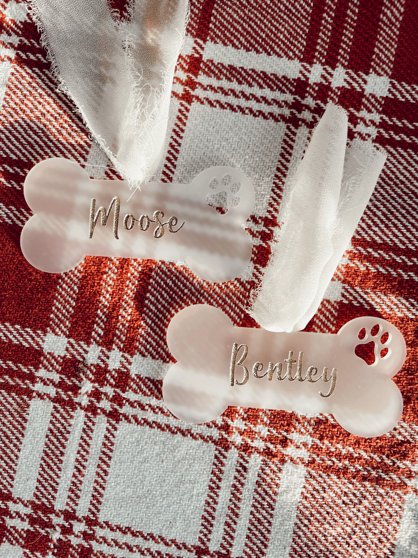 Acrylic Dog Ornament