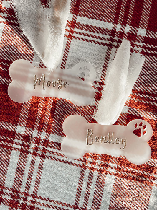 Acrylic Dog Ornament