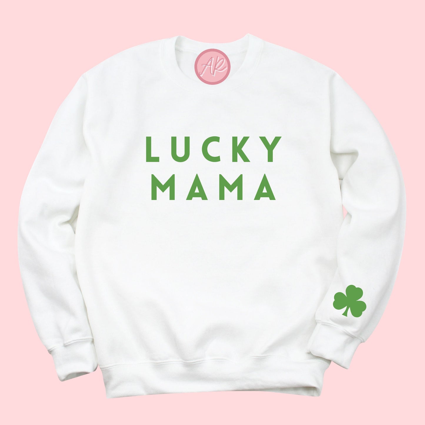 lucky mama sweatshirt, st patricks day sweatshirt, irish sweatshirt,women's sweatshirt,st paddy's day,st pattys day shirt, mama  sweatshirt