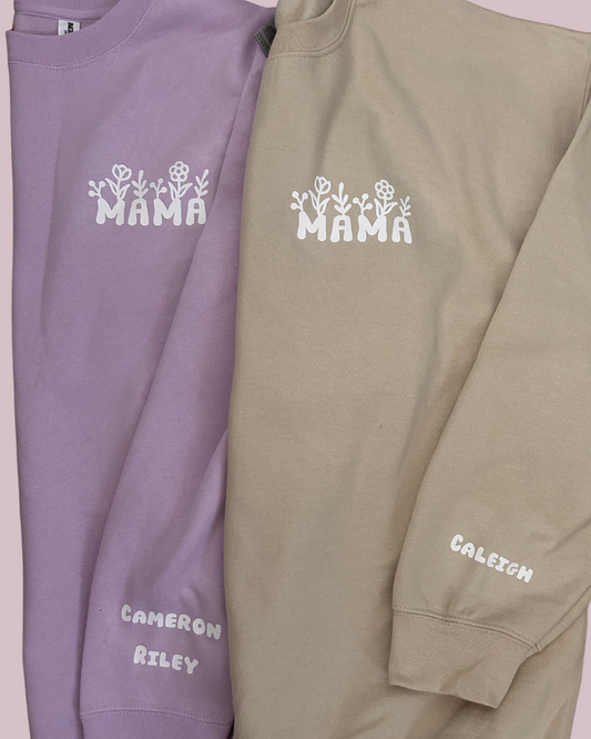 Spring Mama Crewneck Sweatshirt